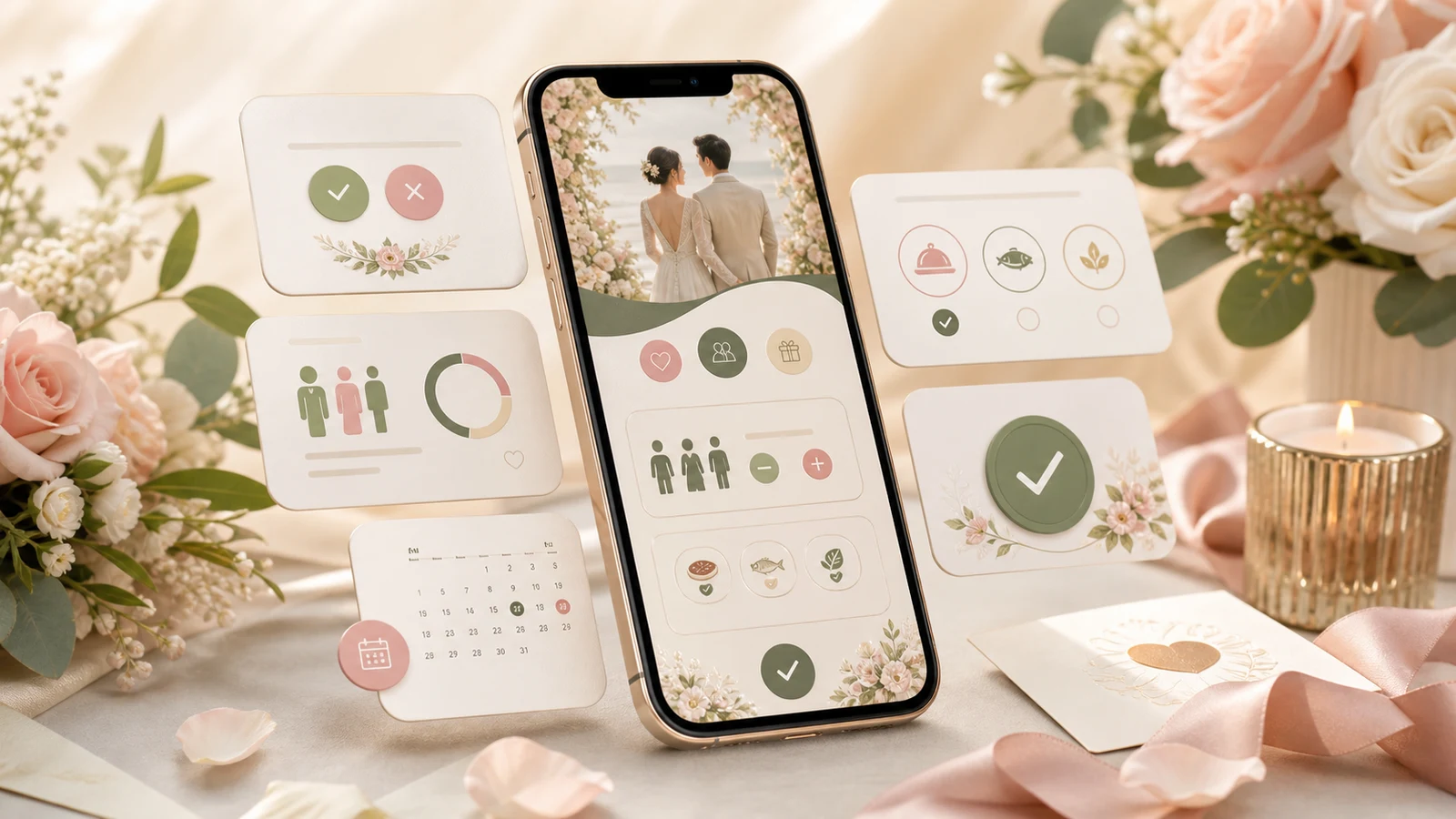 Cách tạo RSVP xác nhận tham dự trên thiệp cưới online nếu bạn muốn quản lý khách gọn hơn | Mời nhé