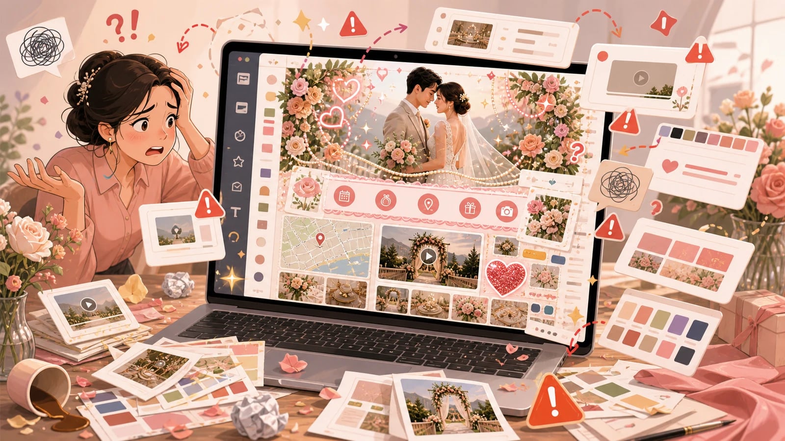 Những sai lầm khi tạo thiệp cưới online mà mình thấy rất nhiều cặp đôi mắc phải | Mời nhé