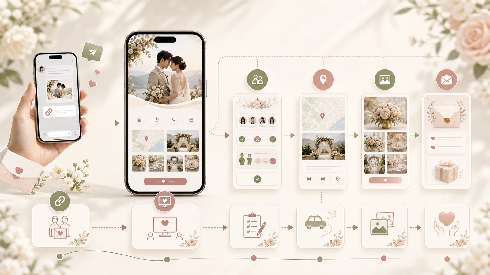Thiệp cưới online hoạt động như thế nào? Mình giải thích theo cách dễ hiểu nhất | Mời nhé