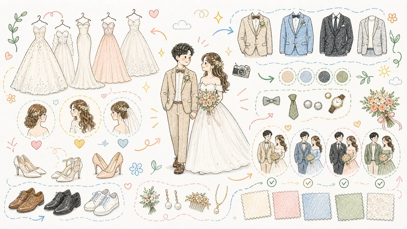 Cách chọn trang phục chụp ảnh cưới: đẹp là một chuyện, hợp bối cảnh còn quan trọng hơn